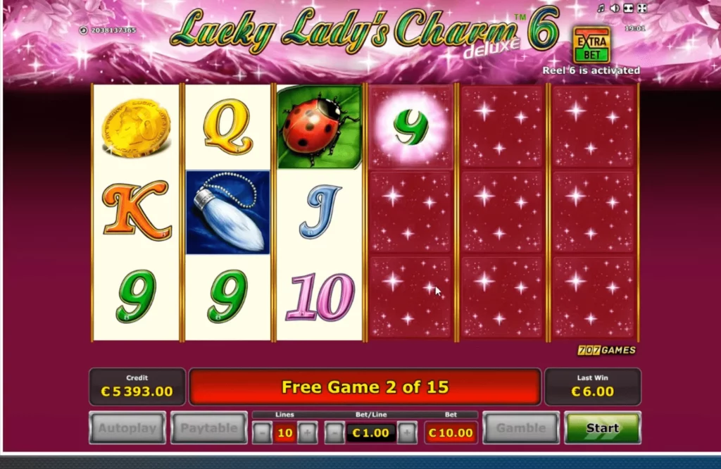 Una experiencia mágica con Lucky Lady's Charm Deluxe