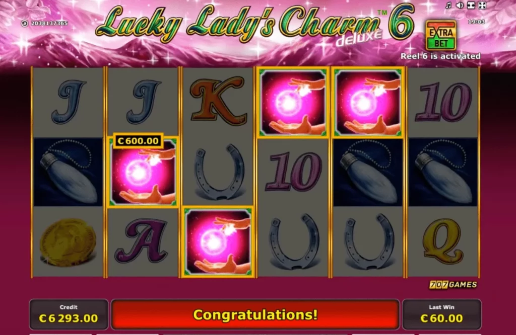 Una experiencia mágica con Lucky Lady's Charm